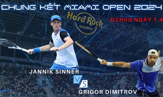 Jannik Sinner đấu Grigor Dimitrov hứa hẹn một trận chung kết đáng xem. Đồ họa: Lê Vinh