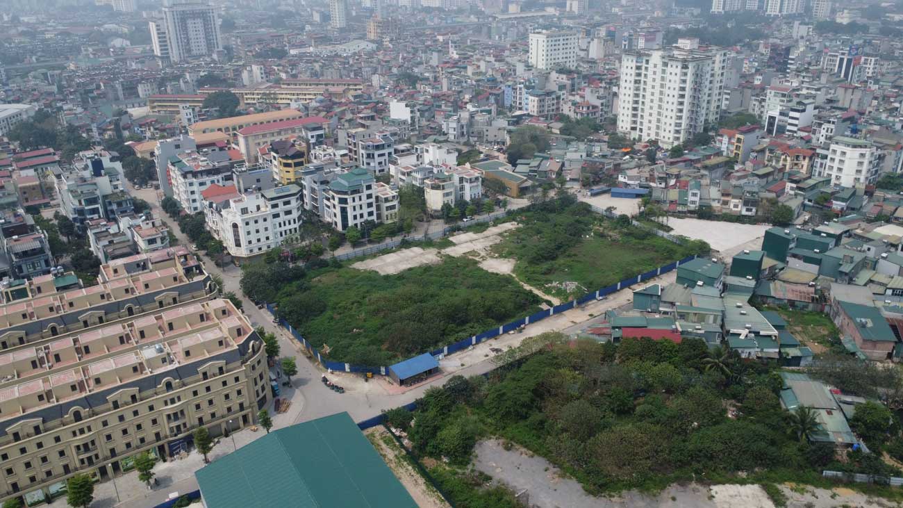 Dự án nhà ở xã hội Udic Eco Tower bị đề nghị xử phạt vì chậm triển khai. Ảnh: Vĩnh Hoàng