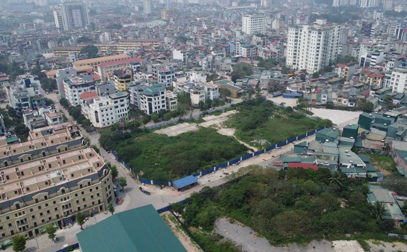 Dự án nhà ở xã hội Udic Eco Tower bị đề nghị xử phạt vì chậm triển khai. Ảnh: Vĩnh Hoàng