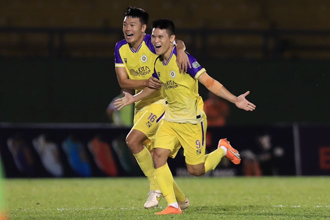 Tuấn Hải đã có thể trở lại thi đấu cho Hà Nội FC. Ảnh: Minh Dân