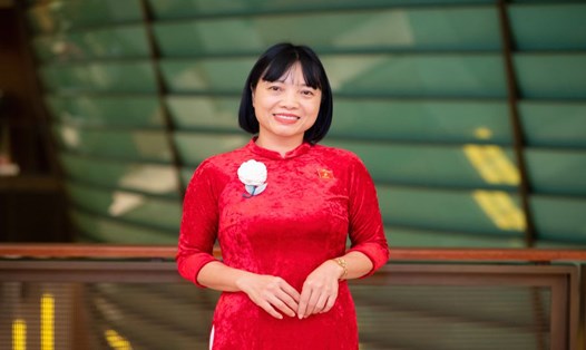Đại biểu Nguyễn Thị Việt Nga - Phó Trưởng Đoàn chuyên trách Đoàn ĐBQH tỉnh Hải Dương.