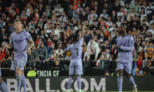 Vinicius Junior luôn phải đương đầu với áp lực khi đến sân Mestalla. Ảnh: Real Madrid CF
