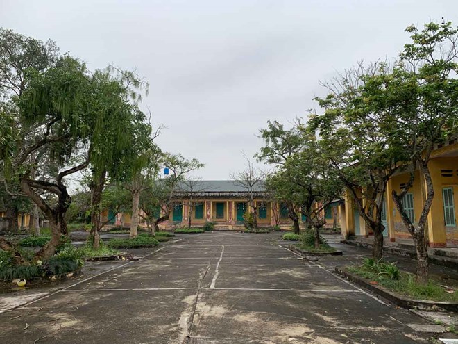 Điểm trường mầm non ở Thái Bình xuống cấp bị bỏ không
