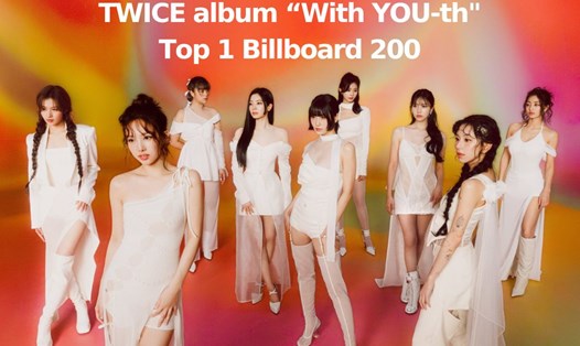 TWICE đoạt Top 1 Billboard 200. Ảnh: JYP