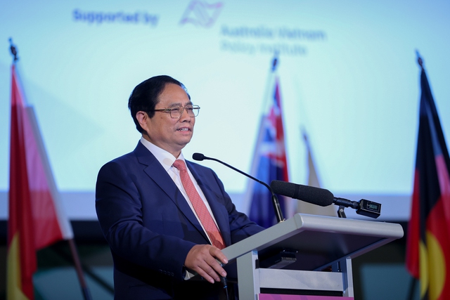 Việt Nam - Australia dự kiến tuyên bố nâng cấp quan hệ song phương trong chuyến thăm của Thủ tướng Chính phủ Phạm Minh Chính, Thủ tướng tiết lộ ngày 5.3. Ảnh: VGP