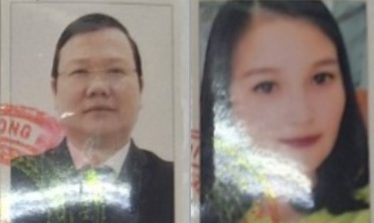 Ông Võ Tuấn Bằng (trái) và vợ bị tố cáo lừa đảo. Ảnh: Công an cung cấp