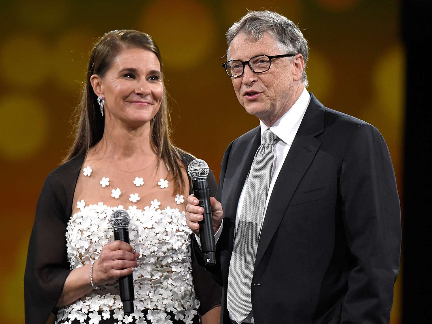 Bill Gates và vợ cũ Melinda Gates. Ảnh: X