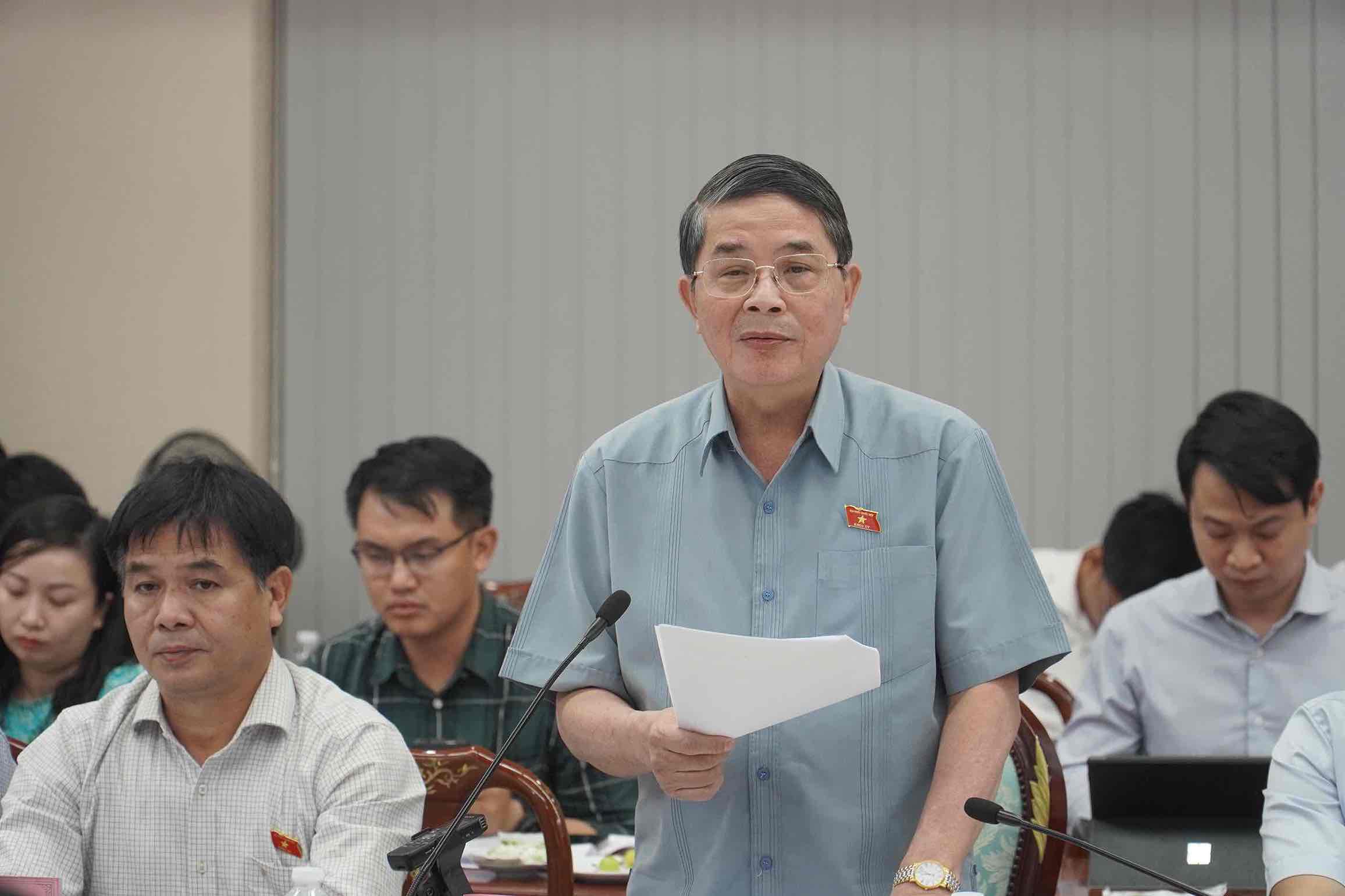Ông Nguyễn Đức Hải - Phó Chủ tịch Quốc hội, kết luận tại buổi làm việc. Ảnh: Hà Anh Chiến