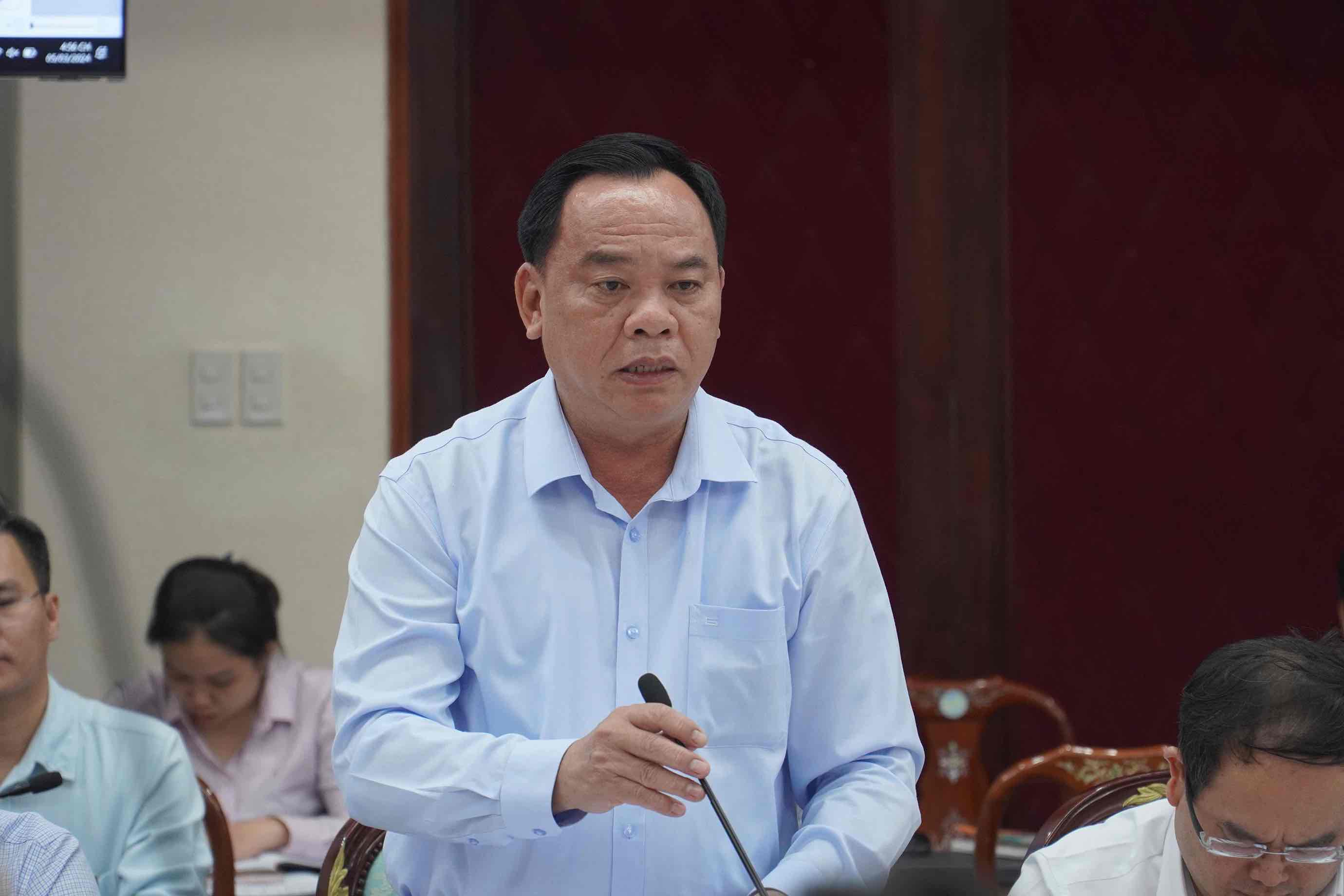 Ông Võ Tấn Đức - Quyền chủ tịch UBND tỉnh Đồng Nai. Ảnh: Hà Anh Chiến