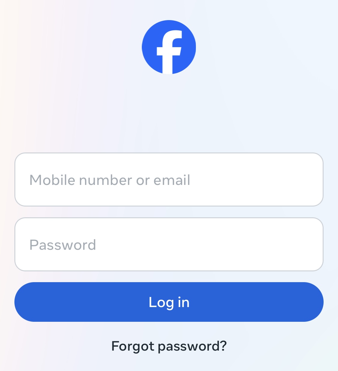 Facebook bất ngờ gặp sự cố khiến người dùng không thể đăng nhập vào tối ngày 5.3. Ảnh: Chụp màn hình