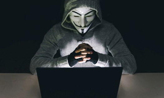 Nhóm hacker Anonymous đã nhận trách nhiệm về vụ tấn công mạng khiến Facebook sập vào tối ngày 5.3 Ảnh: Chụp màn hình