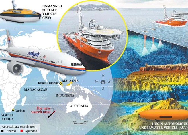 Công ty Mỹ tuyên bố có manh mối khoa học để tìm thấy MH370