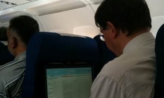 Tấm ảnh Marc Randolph chia sẻ khi kể câu chuyện về Bill Gates. Ảnh: Marc Randolph/X