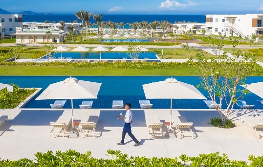 Khu du lịch nhiều màu xanh của Alma Resort. Ảnh: Alma