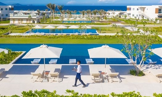 Khu du lịch nhiều màu xanh của Alma Resort. Ảnh: Alma