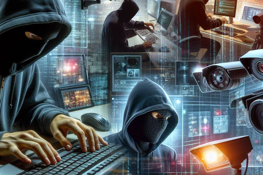 Cách nhận biết khi camera của bạn bị tin tặc tấn công. Ảnh Ai - Thiện Nhân