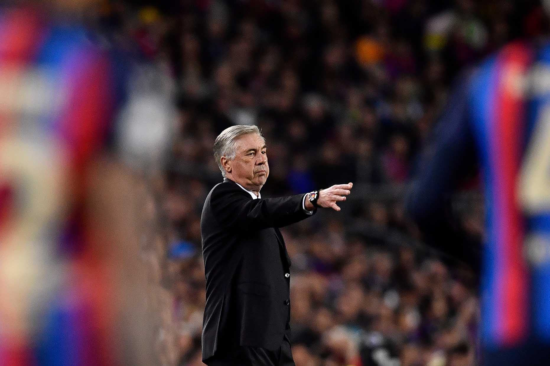 Carlo Ancelotti đang đối mặt với rắc rối khá lớn. Ảnh: AFP