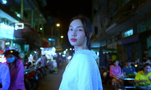Hoa hậu Thùy Tiên trở lại với chuỗi hoạt động "Đu Đêm 2". Ảnh: SenVang