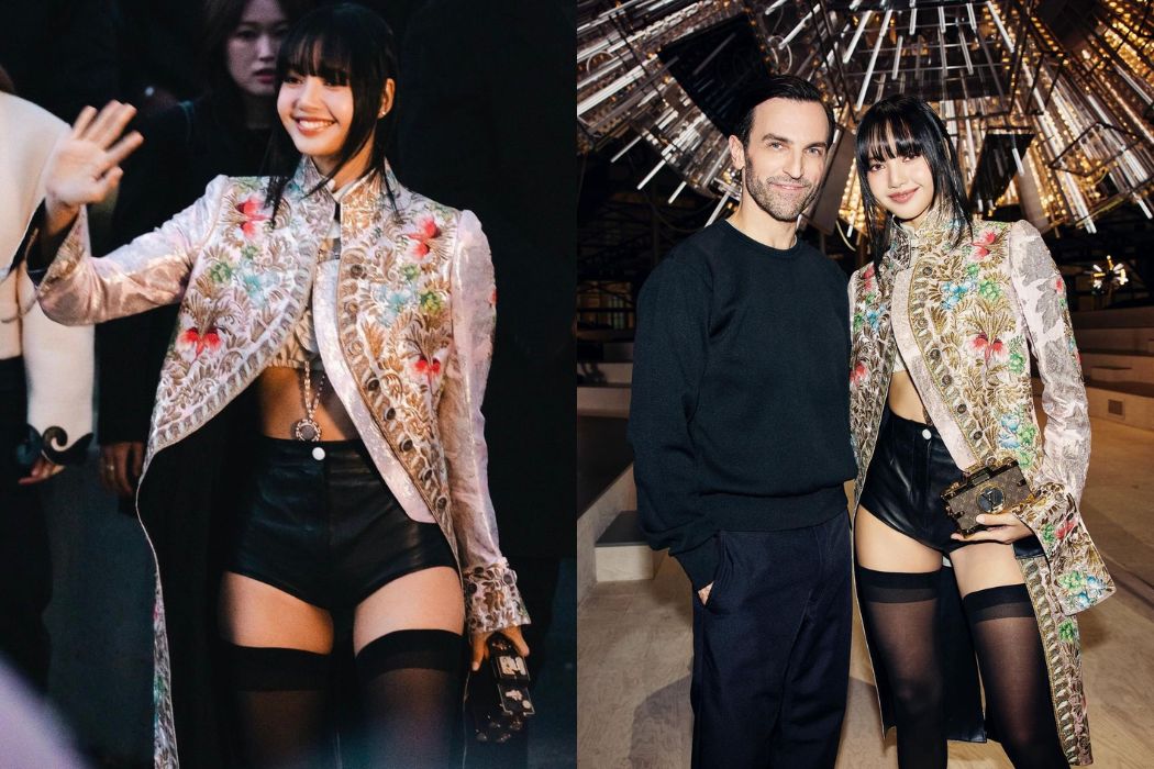 Lisa Blackpink bất ngờ đổ bộ show Louis Vuitton. Ảnh: Instagram