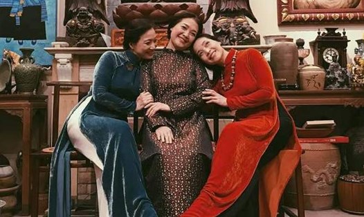 3 chị em Lê Vân, Lê Khanh, Lê Vi. Ảnh: Facebook nhân vật