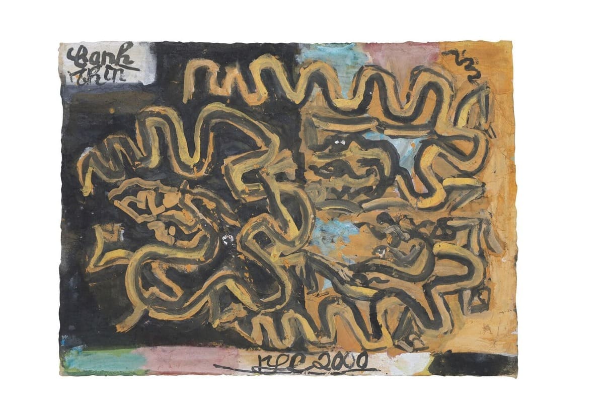 Tác phẩm 'Canh Thìn' trong bộ tranh '12 con giáp' của danh họa Nguyễn Tư Nghiêm.