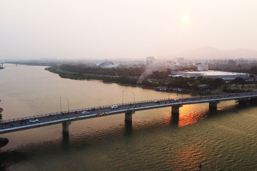 Sở Giao thông Vận tải TP Đà Nẵng vừa có tờ trình xin xây mới cầu Hòa Xuân trong dự án giúp giải quyết ùn tắc giao thông tại đây. Ảnh: UBND phường Hòa Xuân