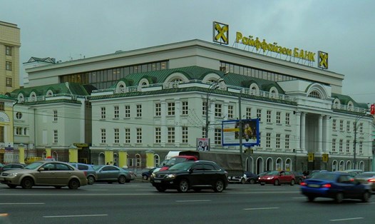 Ngân hàng Raiffeisen ở Nga. Ảnh: Wiki