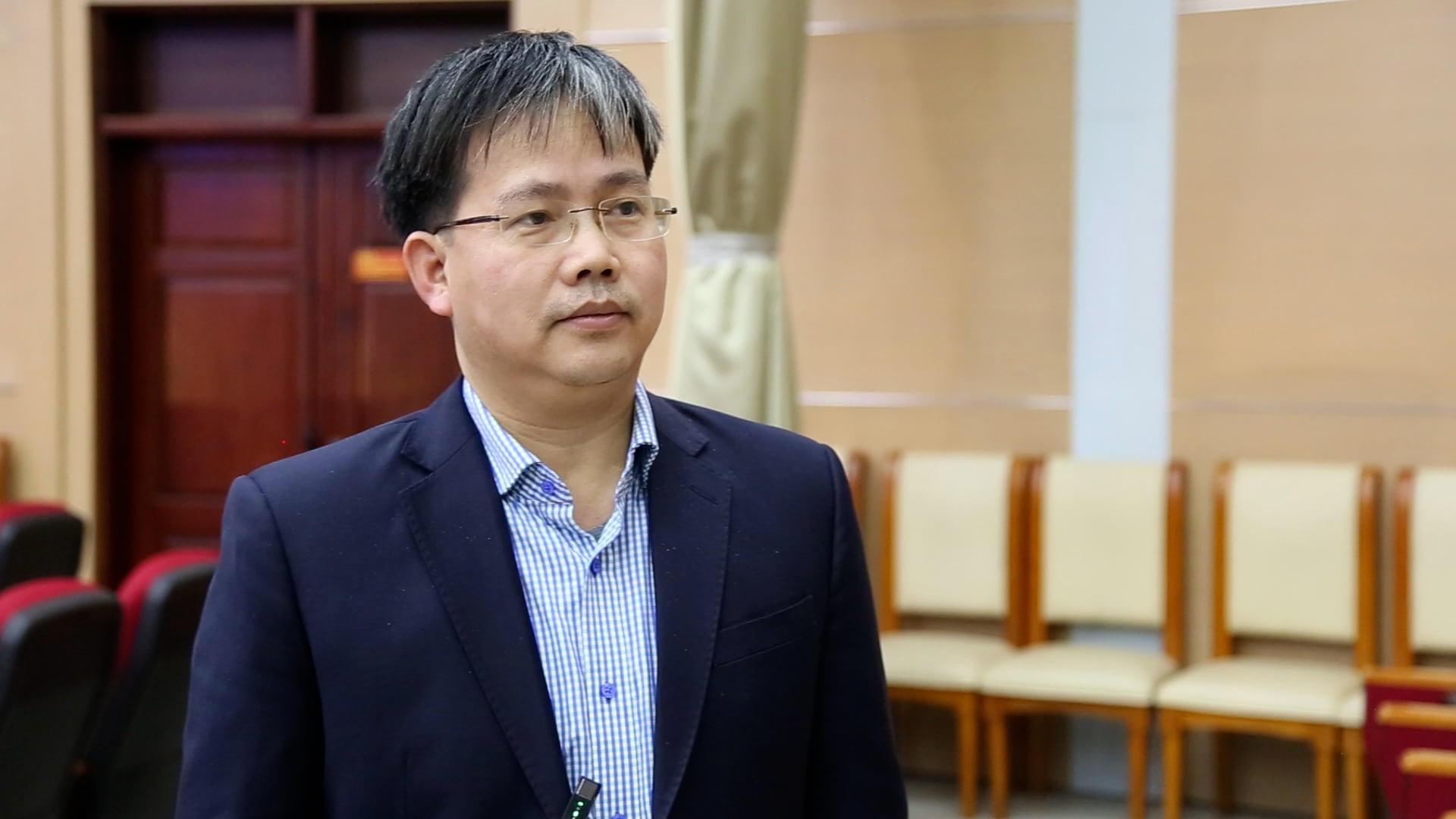 PGS.TS. Mai Văn Khiêm - Giám đốc Trung tâm Dự báo Khí tượng Thuỷ văn Quốc gia phân tích xu thế thời tiết 2024. 