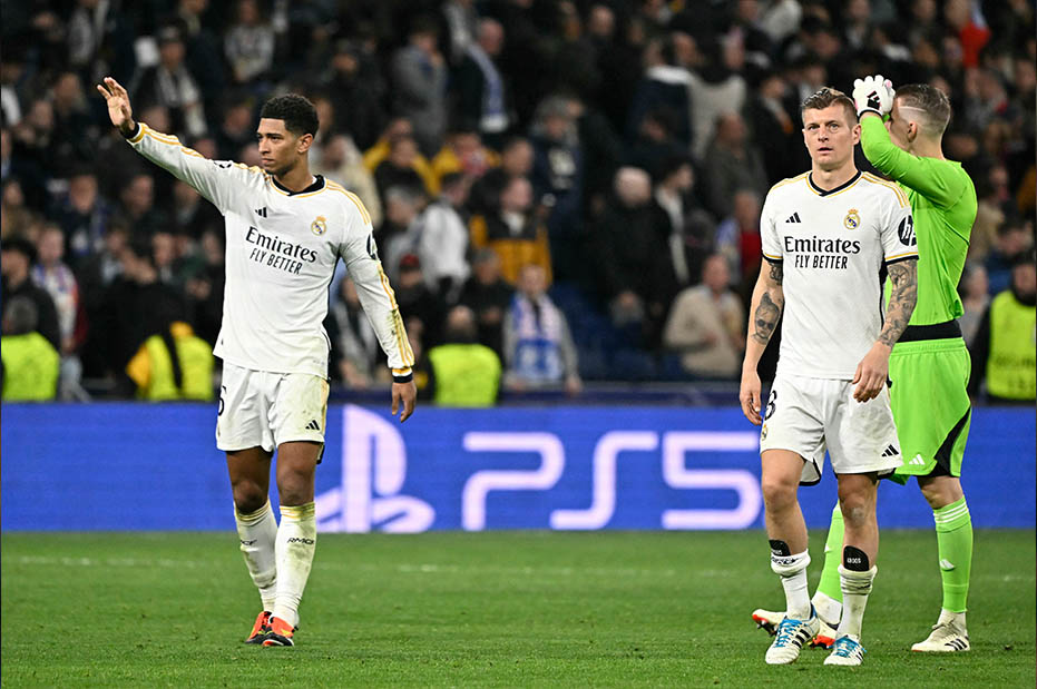 Real Madrid suýt nữa bị Leipzig đẩy vào hai hiệp phụ. Ảnh: AFP