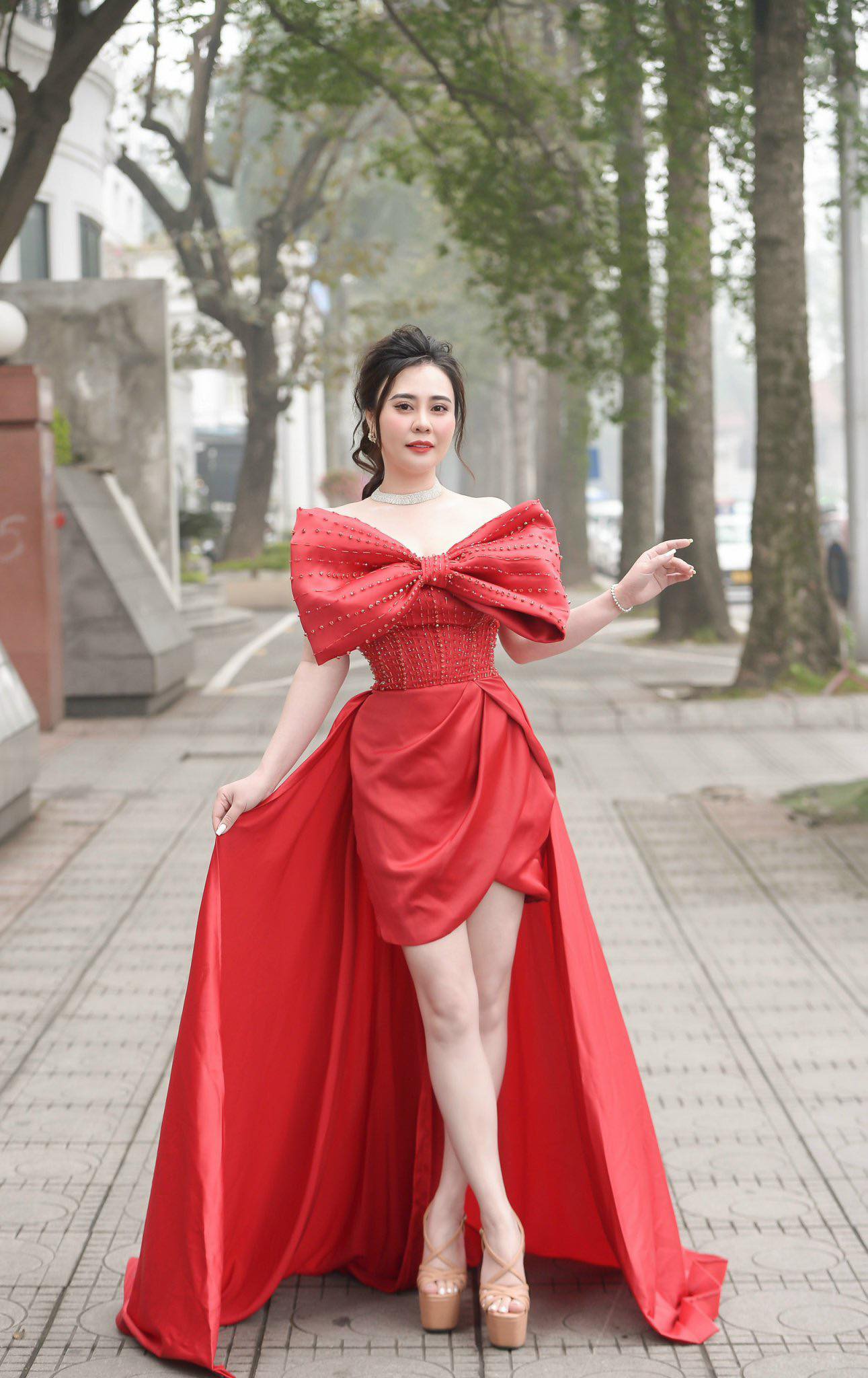 Hoa hậu Phan Kim Oanh mong muốn quảng bá nhan sắc và trí tuệ của người đẹp Việt Nam đến với quốc tế. Ảnh: Nhân vật cung cấp