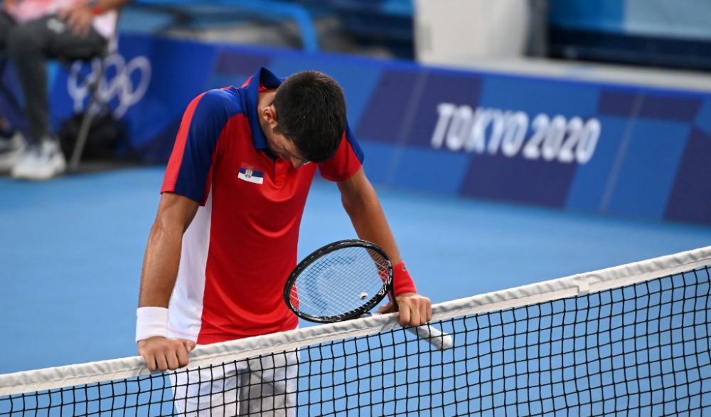 Tại các kỳ Olimpic, Djokovic mới chỉ có huy chương đồng. Ảnh: Tennis365
