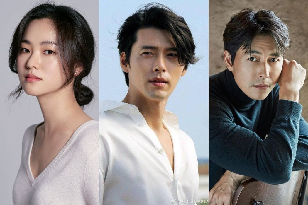 Jeon Yeo Been, Hyun Bin và Jung Woo Sung. Ảnh: Naver