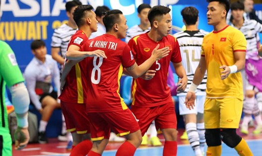 Tuyển futsal Việt Nam hướng đến mục tiêu lần thứ 3 dự World Cup. Ảnh: VFF