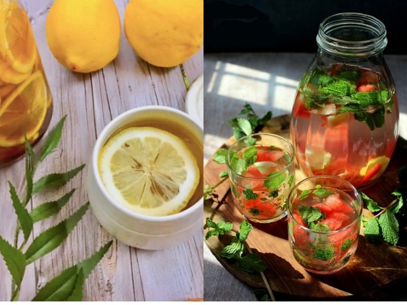 Một số nước trái cây có thể giúp giảm mỡ nội tạng. Đồ hoạ: Hạ Mây