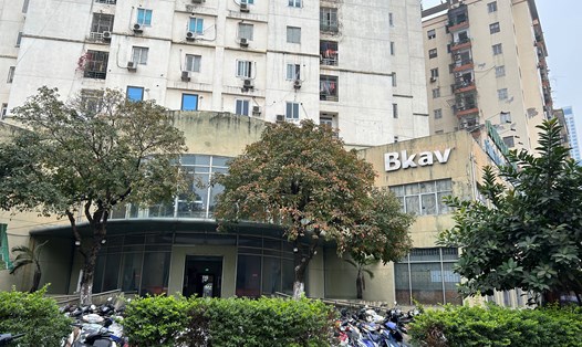 Trụ sở Công ty Cổ phần BKAV. Ảnh: Hạnh An.