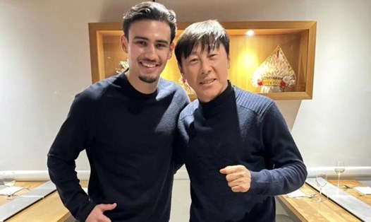 Hậu vệ Nathan Tjoe Aon (Swansea City) có thể ra mắt tuyển Indonesia ở trận gặp tuyển Việt Nam sắp tới. Ảnh: Instagram Shin Tae-yong