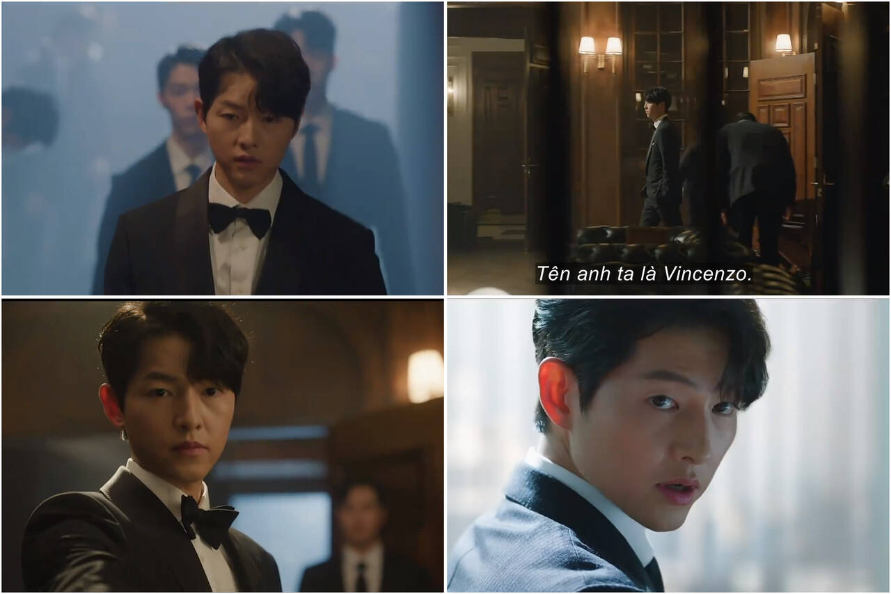 Song Joong Ki xuất hiện trong “Nữ hoàng nước mắt” với thân phận luật sư mafia Vincenzo. Ảnh: Nhà sản xuất