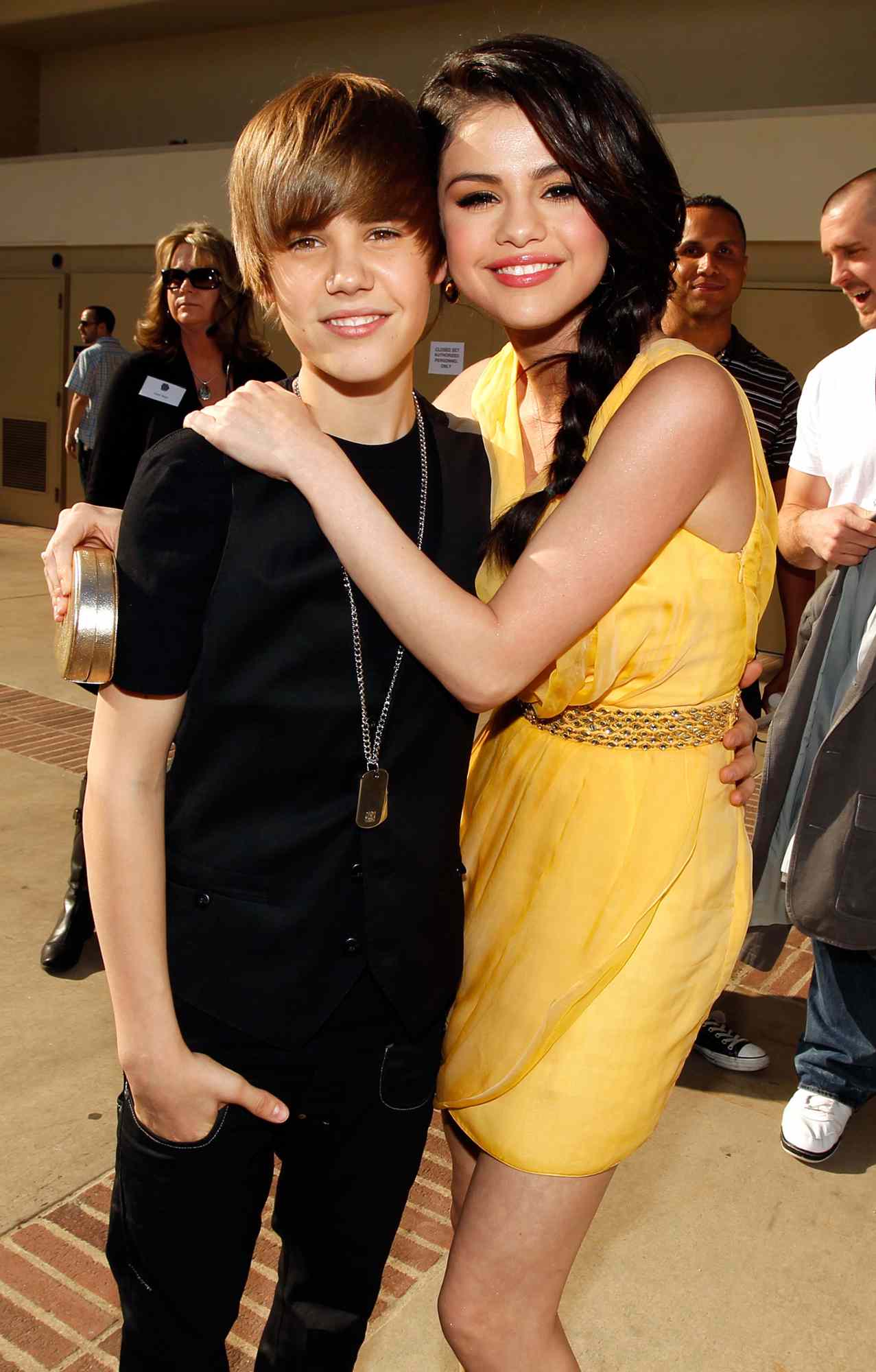 Chuyện tình giữa Justin Bieber và Selena Gomez từng khiến công chúng ngưỡng mộ. Ảnh: X