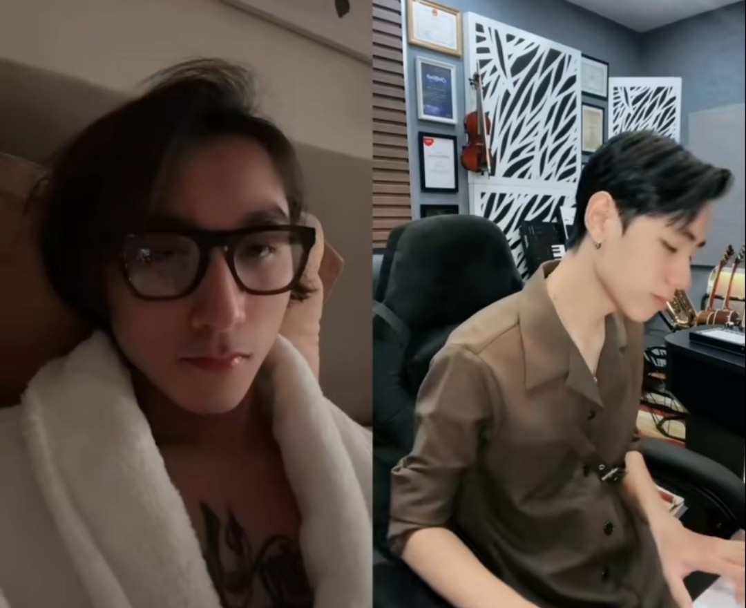 Sơn Tùng khen ngợi khi producer Khánh làm lại nhạc "Chúng ta của tương lai". Ảnh: TikTok