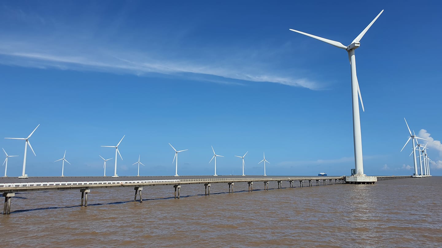 Mục tiêu đến năm 2030, công suất điện gió ngoài khơi đạt 6.000 MW. Ảnh: Long Phan
