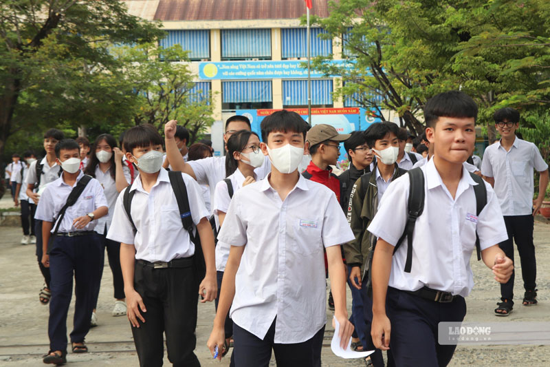 Kỳ thi tuyển sinh lớp 10 năm học 2024-2025 tại Đà Nẵng dự kiến được tổ chức vào đầu tháng 6. Ảnh: Văn Trực