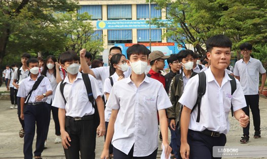 Kỳ thi tuyển sinh lớp 10 năm học 2024-2025 tại Đà Nẵng dự kiến được tổ chức vào đầu tháng 6. Ảnh: Văn Trực
