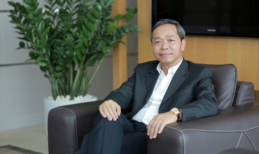 Ông Nguyễn Trung Chính, Chủ tịch HĐQT/Chủ tịch Điều hành Tập đoàn CMC nhấn mạnh đến tầm quan trọng của AI trong chiến lược phát triển của CMC. Ảnh: CMC