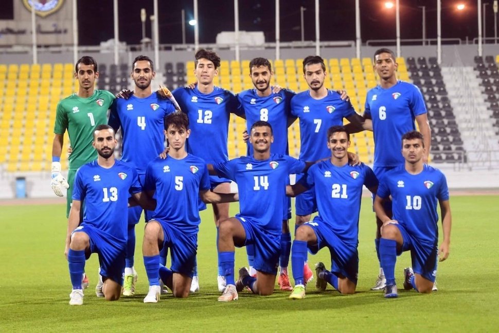 U23 Kuwait gặp nhiều vấn đề về chuyên môn và nội bộ. Ảnh: Koora