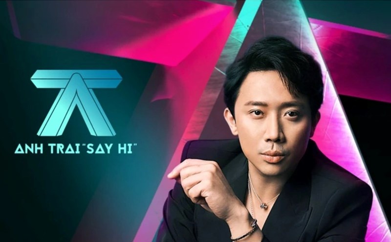 Chương trình Anh trai say hi công bố Trấn Thành là MC. Ảnh: Vie Channel.