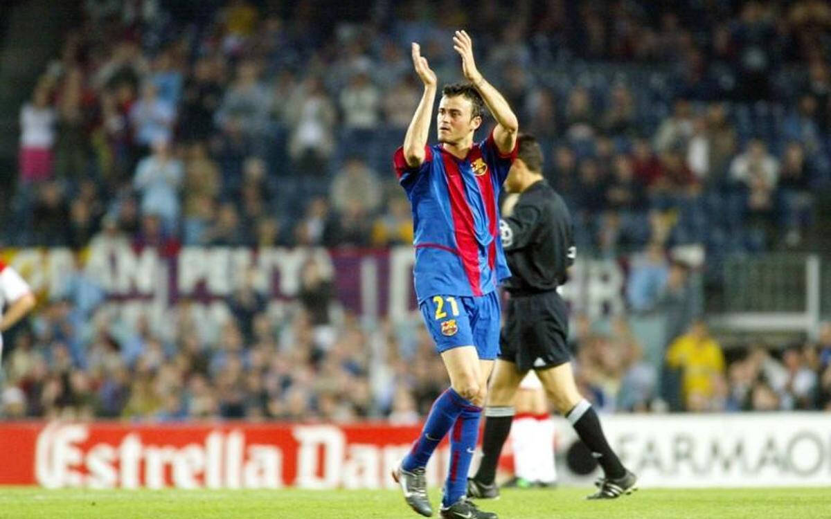 Luis Enrique từng gặt hái nhiều thành công với Barcelona trong vai trò huấn luyện viên lẫn cầu thủ.  Ảnh: FC Barcelona