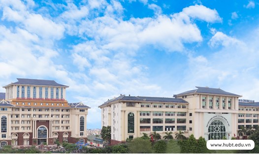 Trường Đại học Kinh doanh và Công nghệ Hà Nội. Ảnh: HUBT