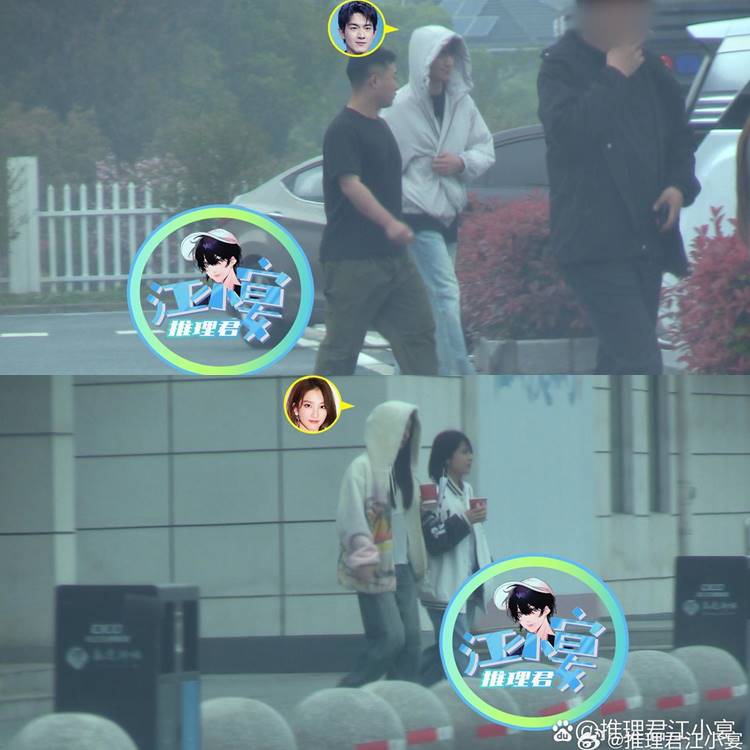 Lâm Canh Tân bị tung ảnh hẹn hò trong thời gian quảng bá “Dữ phượng hành” với Triệu Lệ Dĩnh. Ảnh: Weibo