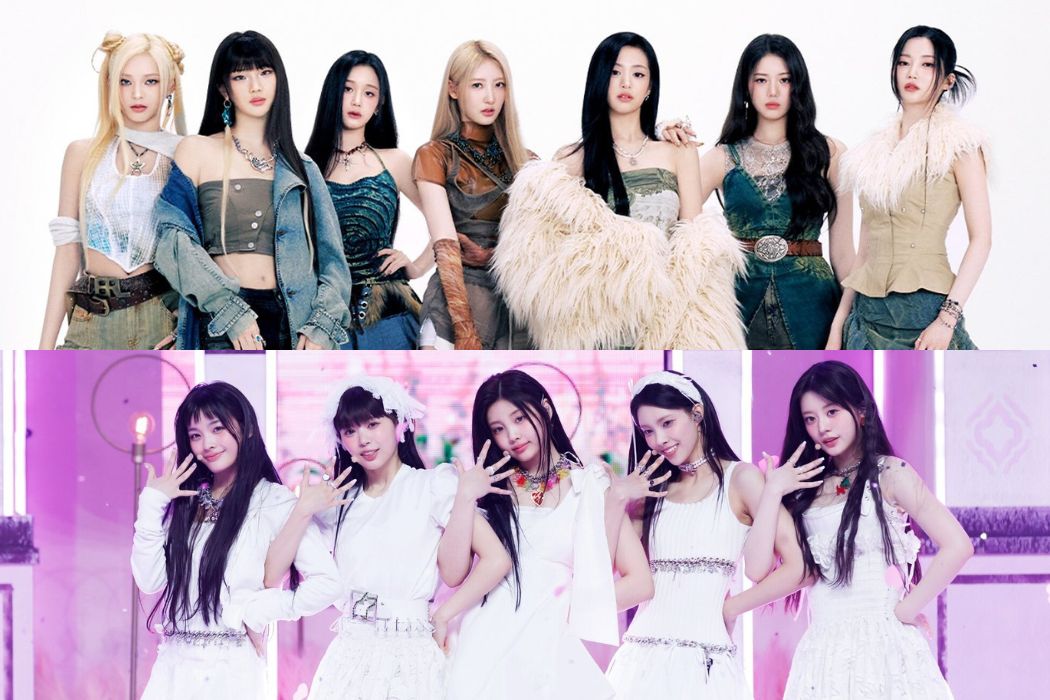 Baby Monster và ILLIT. Ảnh: YG, HYBE