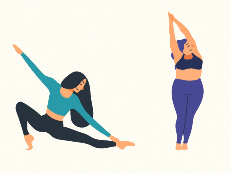 Phụ nữ nên tập thể dục vào buổi sáng để giảm mỡ bụng, giảm cân. Đồ hoạ: Hạ Mây